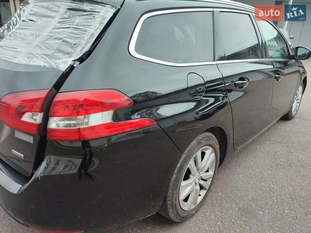 Черный Пежо 308, объемом двигателя 1.56 л и пробегом 180 тыс. км за 5900 $, фото 8 на Automoto.ua