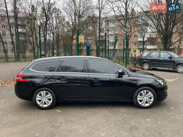 Чорний Пежо 308, об'ємом двигуна 1.6 л та пробігом 153 тис. км за 9200 $, фото 7 на Automoto.ua