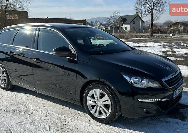 Чорний Пежо 308, об'ємом двигуна 1.56 л та пробігом 232 тис. км за 10200 $, фото 1 на Automoto.ua