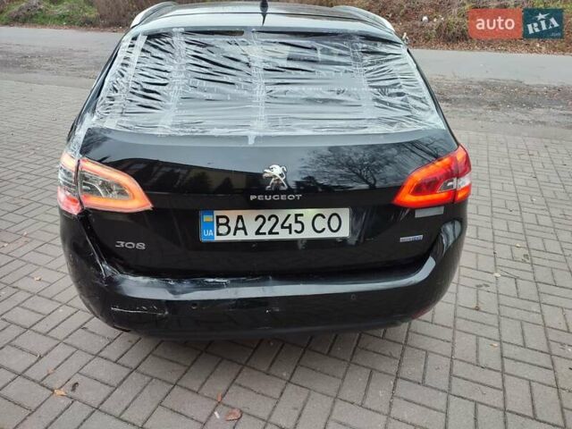 Черный Пежо 308, объемом двигателя 1.56 л и пробегом 180 тыс. км за 5900 $, фото 29 на Automoto.ua