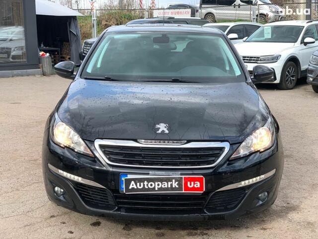 Черный Пежо 308, объемом двигателя 1.6 л и пробегом 266 тыс. км за 8990 $, фото 1 на Automoto.ua