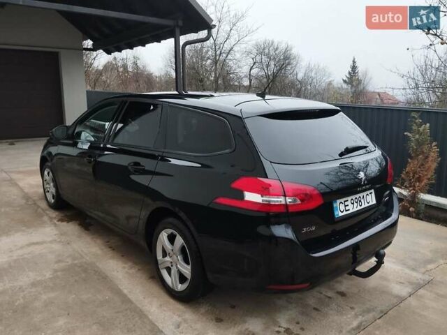 Чорний Пежо 308, об'ємом двигуна 1.56 л та пробігом 226 тис. км за 10500 $, фото 3 на Automoto.ua