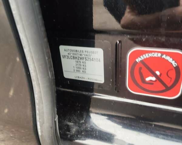 Черный Пежо 308, объемом двигателя 1.6 л и пробегом 178 тыс. км за 9950 $, фото 52 на Automoto.ua