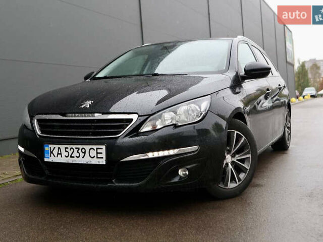 Черный Пежо 308, объемом двигателя 1.56 л и пробегом 279 тыс. км за 7100 $, фото 4 на Automoto.ua