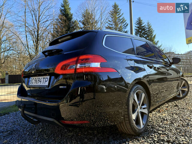 Черный Пежо 308, объемом двигателя 1.56 л и пробегом 200 тыс. км за 10999 $, фото 12 на Automoto.ua