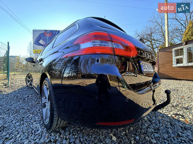 Черный Пежо 308, объемом двигателя 1.56 л и пробегом 200 тыс. км за 10999 $, фото 17 на Automoto.ua