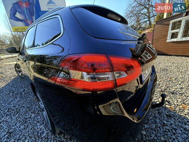 Черный Пежо 308, объемом двигателя 1.56 л и пробегом 200 тыс. км за 10999 $, фото 18 на Automoto.ua