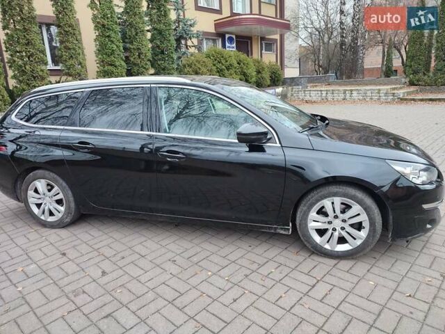 Черный Пежо 308, объемом двигателя 1.56 л и пробегом 180 тыс. км за 5900 $, фото 1 на Automoto.ua