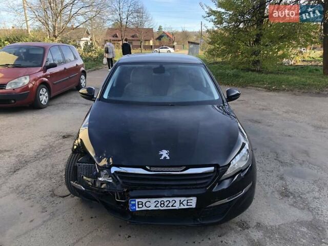 Черный Пежо 308, объемом двигателя 1.56 л и пробегом 190 тыс. км за 6999 $, фото 17 на Automoto.ua