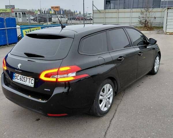 Чорний Пежо 308, об'ємом двигуна 1.56 л та пробігом 163 тис. км за 10400 $, фото 10 на Automoto.ua