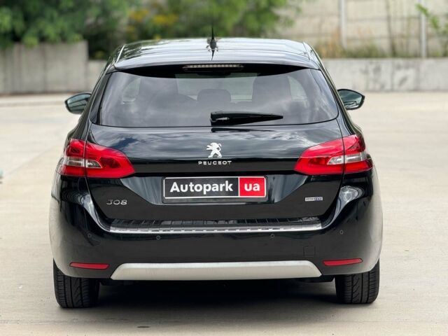 Черный Пежо 308, объемом двигателя 1.6 л и пробегом 255 тыс. км за 8590 $, фото 5 на Automoto.ua