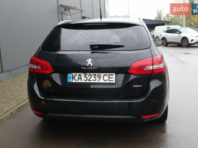 Черный Пежо 308, объемом двигателя 1.56 л и пробегом 279 тыс. км за 7100 $, фото 9 на Automoto.ua