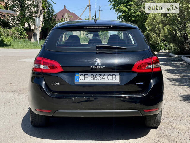 Чорний Пежо 308, об'ємом двигуна 2 л та пробігом 228 тис. км за 9950 $, фото 7 на Automoto.ua