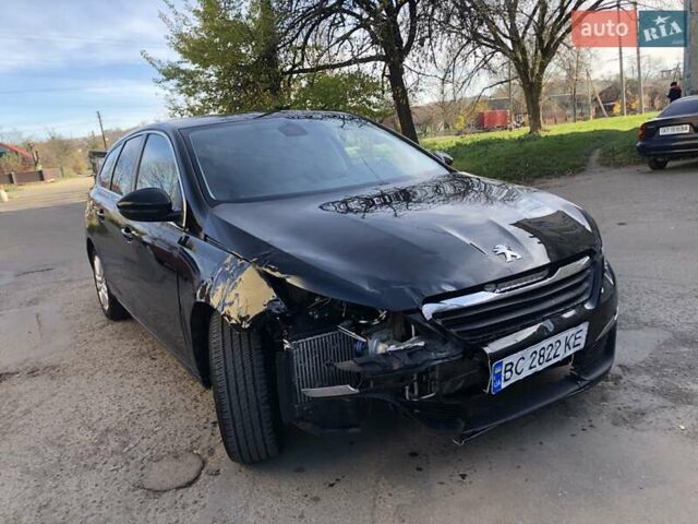 Черный Пежо 308, объемом двигателя 1.56 л и пробегом 190 тыс. км за 6999 $, фото 12 на Automoto.ua