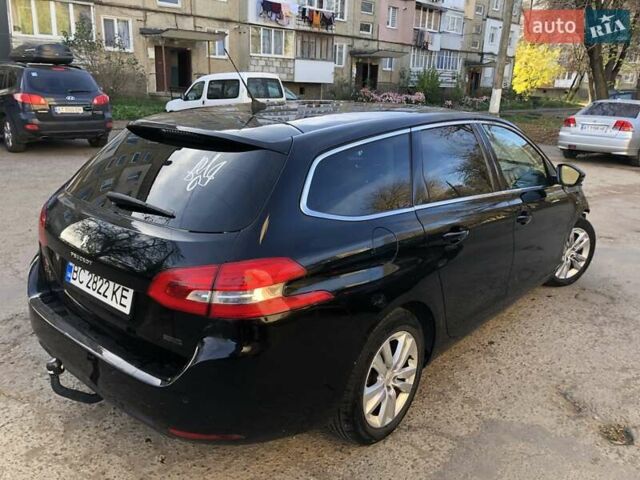 Черный Пежо 308, объемом двигателя 1.56 л и пробегом 190 тыс. км за 6999 $, фото 8 на Automoto.ua