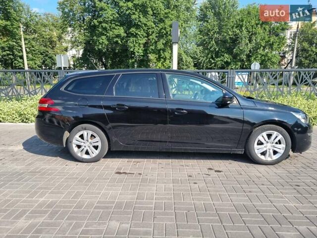 Черный Пежо 308, объемом двигателя 1.56 л и пробегом 200 тыс. км за 9900 $, фото 5 на Automoto.ua