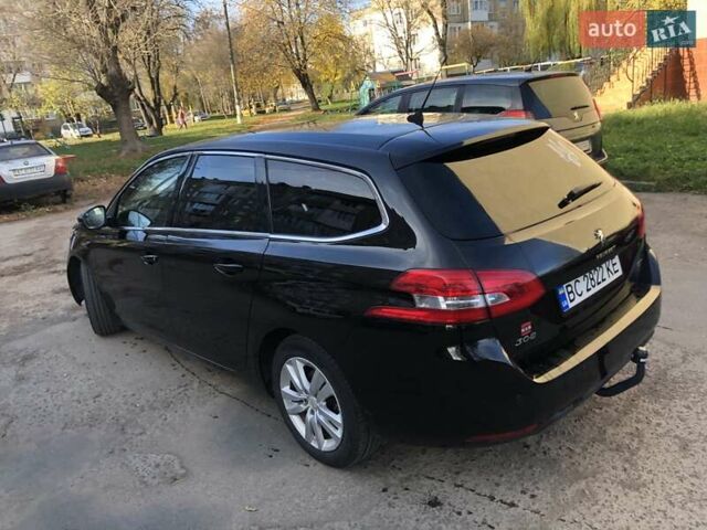Черный Пежо 308, объемом двигателя 1.56 л и пробегом 190 тыс. км за 6999 $, фото 5 на Automoto.ua