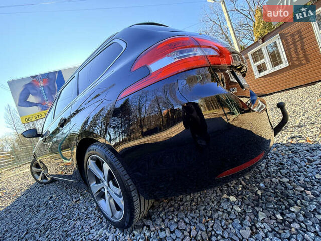 Черный Пежо 308, объемом двигателя 1.56 л и пробегом 200 тыс. км за 10999 $, фото 20 на Automoto.ua