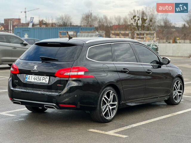 Черный Пежо 308, объемом двигателя 1.56 л и пробегом 240 тыс. км за 12300 $, фото 5 на Automoto.ua