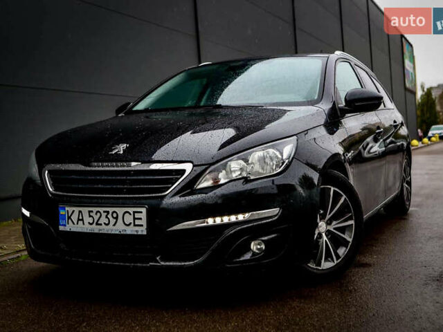 Черный Пежо 308, объемом двигателя 1.56 л и пробегом 279 тыс. км за 7100 $, фото 2 на Automoto.ua