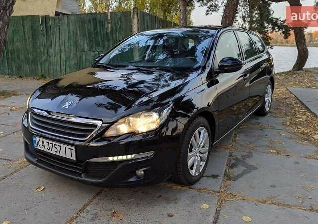 Черный Пежо 308, объемом двигателя 1.6 л и пробегом 270 тыс. км за 7800 $, фото 1 на Automoto.ua