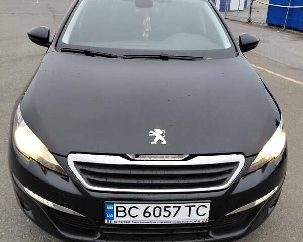 Чорний Пежо 308, об'ємом двигуна 1.56 л та пробігом 163 тис. км за 10400 $, фото 16 на Automoto.ua