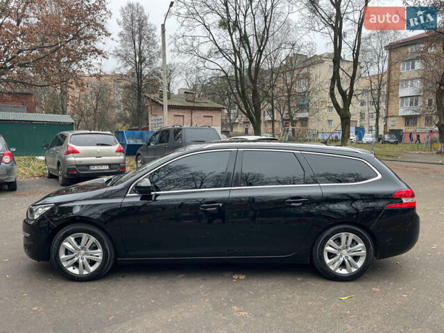 Чорний Пежо 308, об'ємом двигуна 1.6 л та пробігом 153 тис. км за 9200 $, фото 10 на Automoto.ua