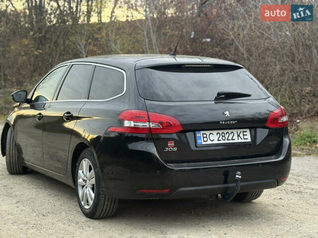 Черный Пежо 308, объемом двигателя 1.56 л и пробегом 198 тыс. км за 5799 $, фото 6 на Automoto.ua