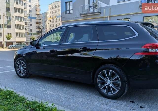 Черный Пежо 308, объемом двигателя 1.56 л и пробегом 230 тыс. км за 10200 $, фото 14 на Automoto.ua