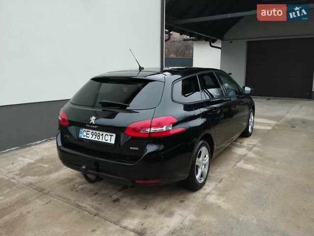 Чорний Пежо 308, об'ємом двигуна 1.56 л та пробігом 226 тис. км за 10500 $, фото 2 на Automoto.ua