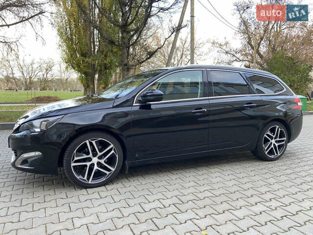 Чорний Пежо 308, об'ємом двигуна 2 л та пробігом 224 тис. км за 12200 $, фото 4 на Automoto.ua