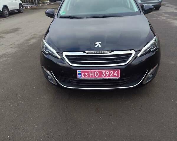 Черный Пежо 308, объемом двигателя 1.6 л и пробегом 178 тыс. км за 9950 $, фото 1 на Automoto.ua