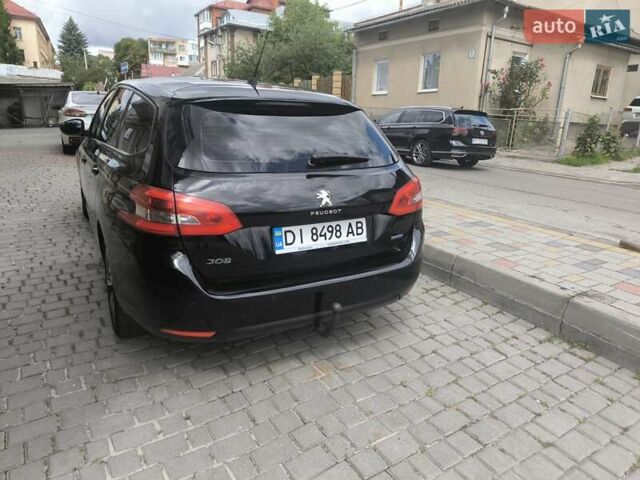 Черный Пежо 308, объемом двигателя 1.6 л и пробегом 308 тыс. км за 8200 $, фото 8 на Automoto.ua