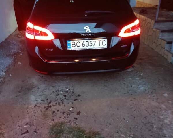 Чорний Пежо 308, об'ємом двигуна 1.56 л та пробігом 163 тис. км за 10400 $, фото 13 на Automoto.ua