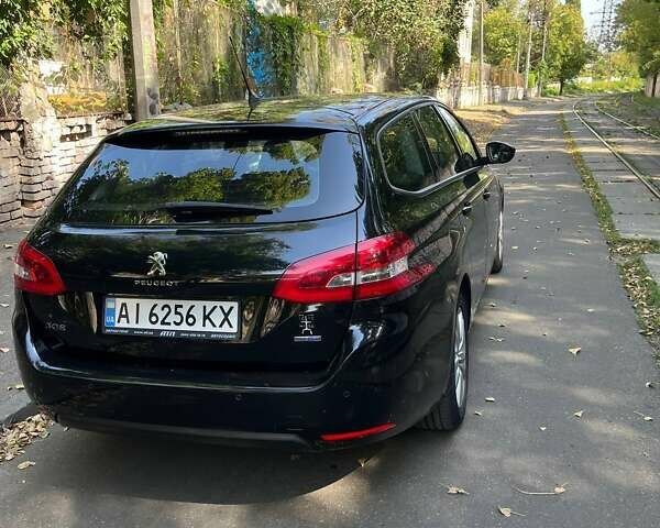 Чорний Пежо 308, об'ємом двигуна 1.56 л та пробігом 191 тис. км за 9900 $, фото 4 на Automoto.ua