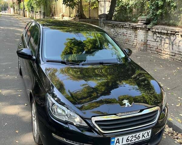 Чорний Пежо 308, об'ємом двигуна 1.56 л та пробігом 191 тис. км за 9900 $, фото 3 на Automoto.ua