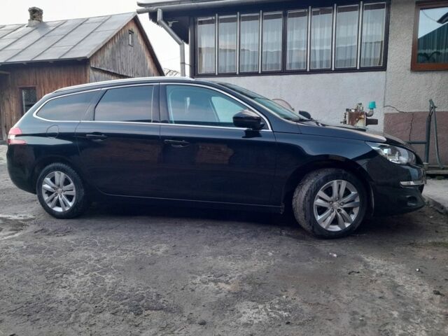 Черный Пежо 308, объемом двигателя 1.6 л и пробегом 241 тыс. км за 8600 $, фото 1 на Automoto.ua