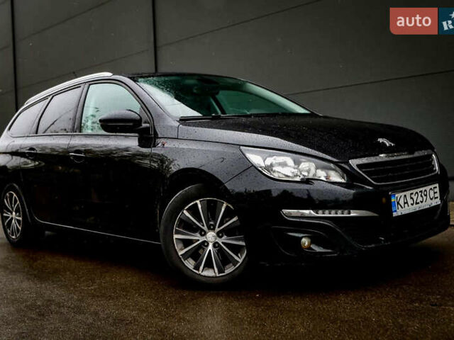 Черный Пежо 308, объемом двигателя 1.56 л и пробегом 279 тыс. км за 7100 $, фото 5 на Automoto.ua