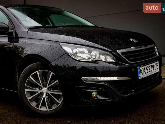 Черный Пежо 308, объемом двигателя 1.56 л и пробегом 279 тыс. км за 7100 $, фото 6 на Automoto.ua