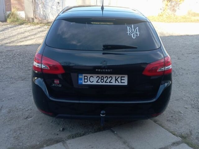 Черный Пежо 308, объемом двигателя 1.6 л и пробегом 193 тыс. км за 4950 $, фото 4 на Automoto.ua