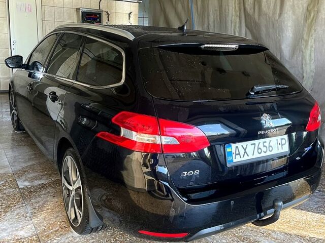 Чорний Пежо 308, об'ємом двигуна 1.6 л та пробігом 324 тис. км за 7700 $, фото 4 на Automoto.ua
