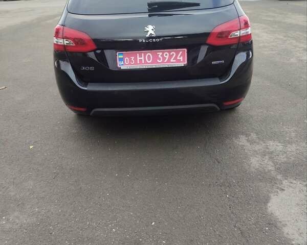Черный Пежо 308, объемом двигателя 1.6 л и пробегом 178 тыс. км за 9950 $, фото 7 на Automoto.ua