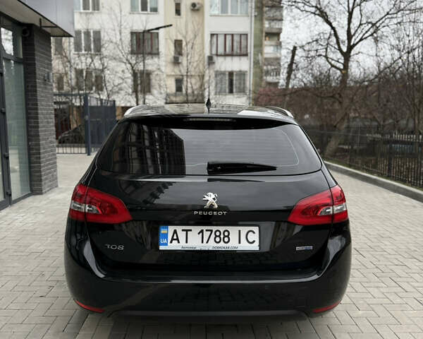 Черный Пежо 308, объемом двигателя 2 л и пробегом 224 тыс. км за 12700 $, фото 10 на Automoto.ua