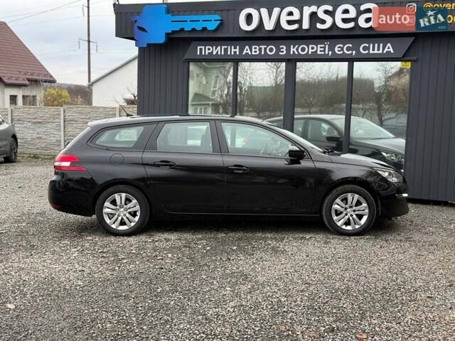Черный Пежо 308, объемом двигателя 1.56 л и пробегом 215 тыс. км за 9200 $, фото 10 на Automoto.ua