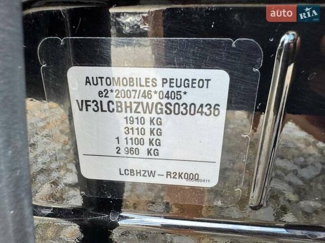 Черный Пежо 308, объемом двигателя 1.56 л и пробегом 221 тыс. км за 10750 $, фото 21 на Automoto.ua