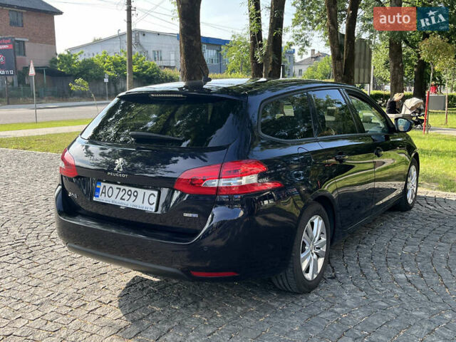 Черный Пежо 308, объемом двигателя 1.56 л и пробегом 284 тыс. км за 9300 $, фото 2 на Automoto.ua