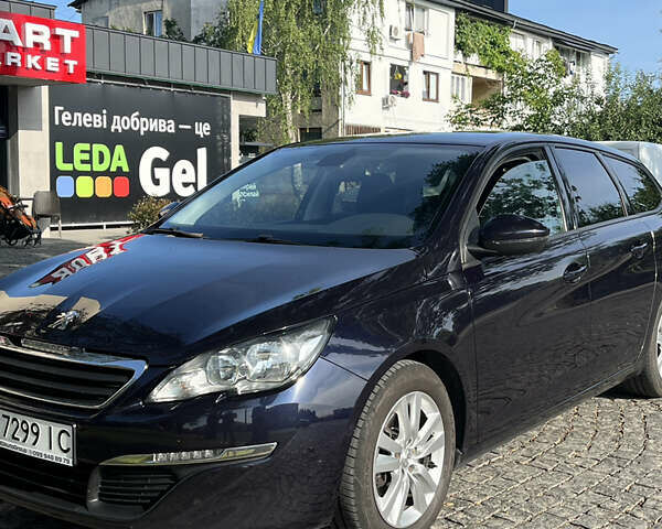 Черный Пежо 308, объемом двигателя 1.56 л и пробегом 284 тыс. км за 9300 $, фото 1 на Automoto.ua