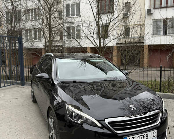 Черный Пежо 308, объемом двигателя 2 л и пробегом 224 тыс. км за 12700 $, фото 1 на Automoto.ua