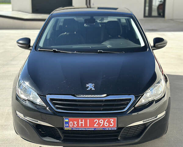 Черный Пежо 308, объемом двигателя 1.6 л и пробегом 212 тыс. км за 9500 $, фото 1 на Automoto.ua