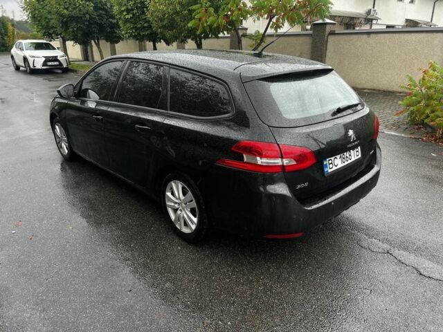 Чорний Пежо 308, об'ємом двигуна 1.6 л та пробігом 220 тис. км за 6999 $, фото 1 на Automoto.ua